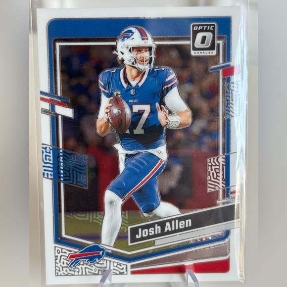 2023 Josh Allen Panini Donruss Optic Card - Picture 1 of 2